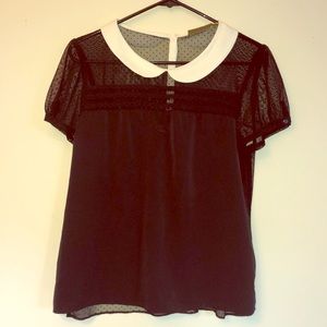 Princes Vera Wang polka dot blouse (jrs)